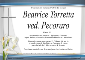 Beatrice Torretta Ved. Pecoraro (VA) 