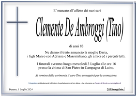 Clemente De Ambroggi